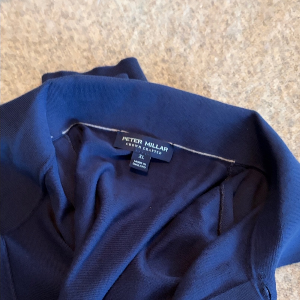 Peter Millar Navy Polo Shirt